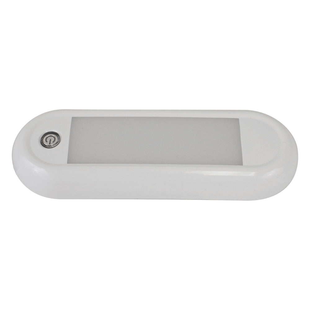 Scandvik 7 Oval Dome Light wSwitch Dimming 1224V 41322P