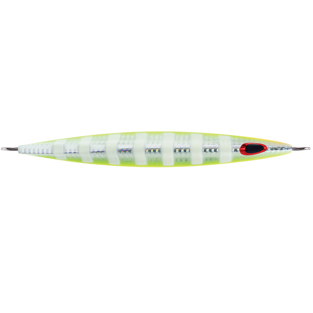 Williamson Kensaki 120 Jig 525 425oz UV Chartreuse Glow Zebra KSJ120UVCGZ