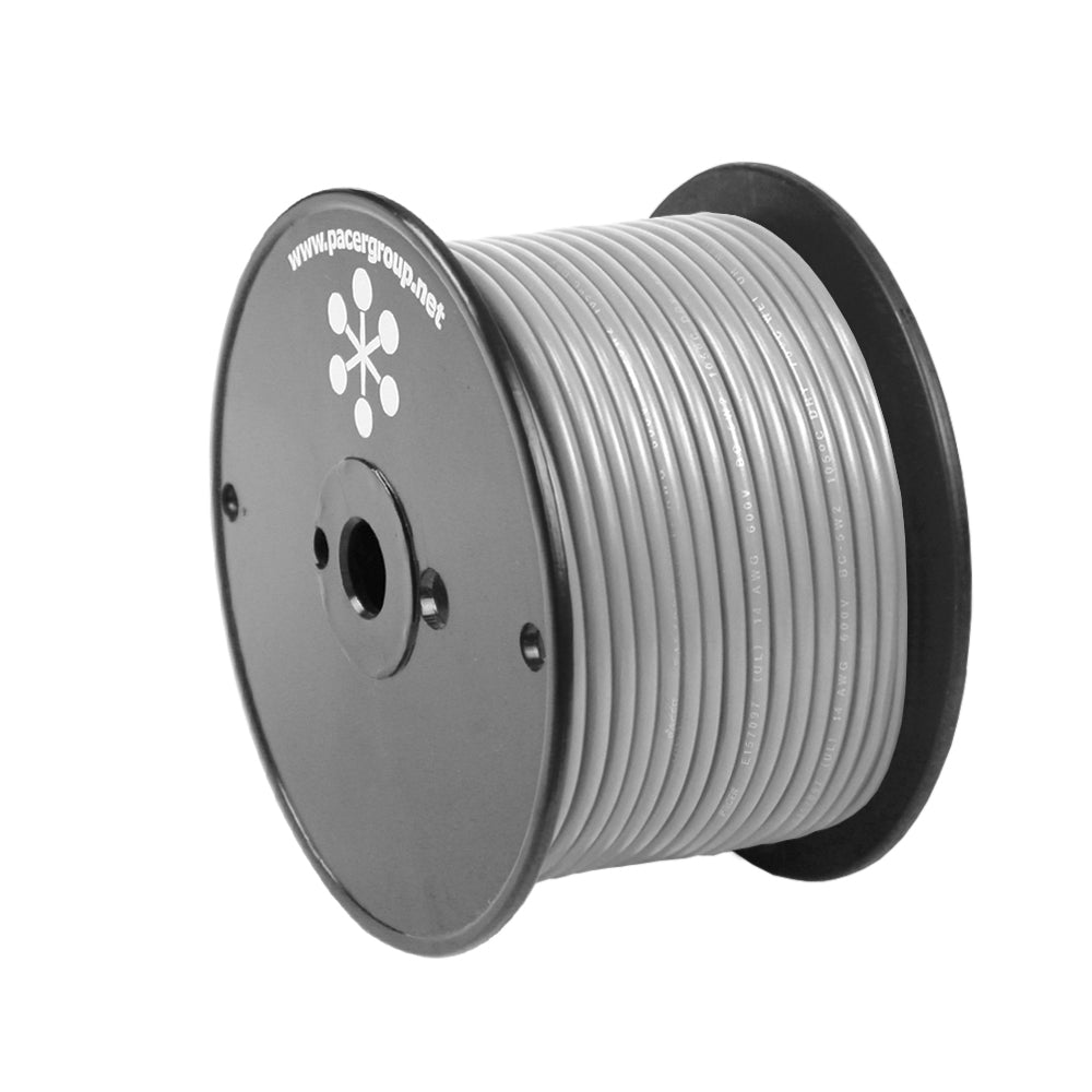 Pacer Grey 10 AWG Primary Wire 20 WUL10GY20