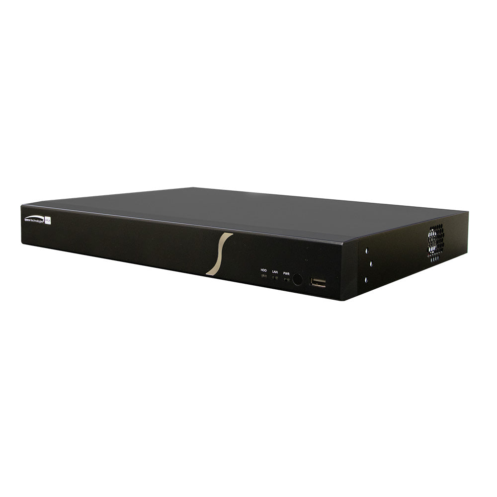 Speco 6 Channel Hybrid Digital Video Recorder 4 Configurable Hybrid Channels 2 IP Channels H6HRLN2TB