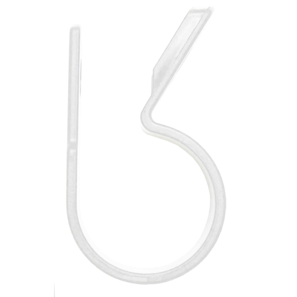 Pacer Nylon CClamps 1 Natural Color 25 Pack BCCH1625