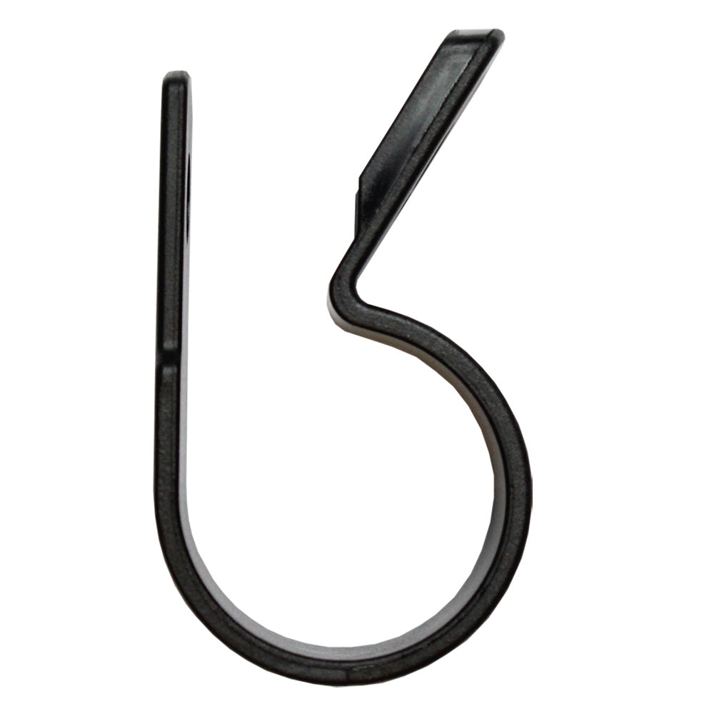 Pacer UV Resistant Nylon CClamps 516 Black 25 Pack BCCH0525BK