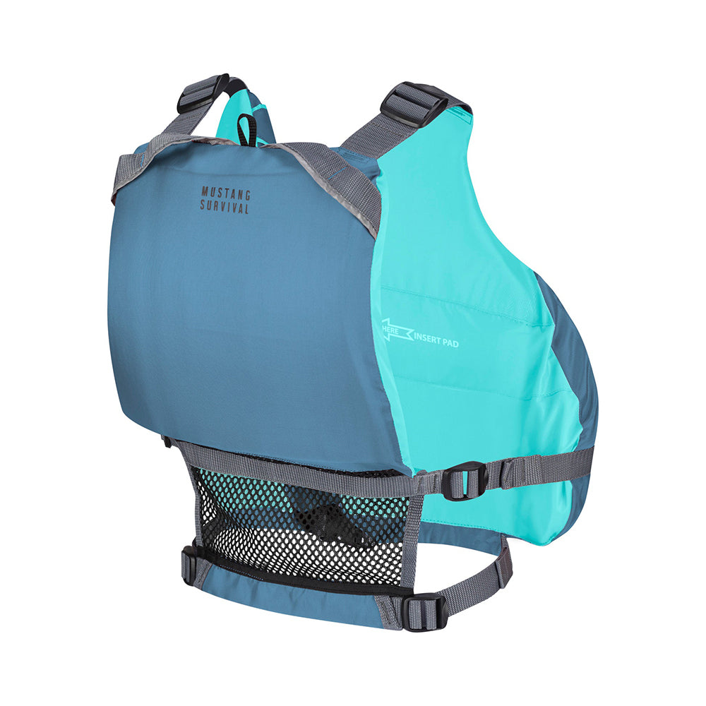 Mustang Womens Moxie Foam Life Vest XLXXL SlateAqua MV807502853XLXXL