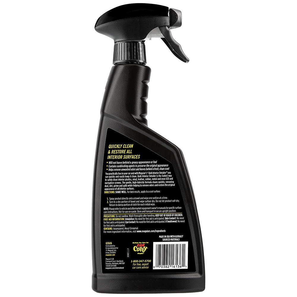 Meguiars Quik Interior Detailer 16oz G13616