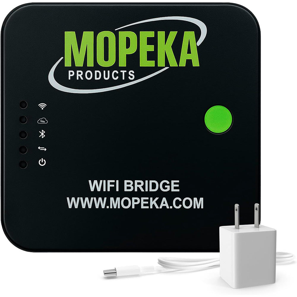 Mopeka 24 GHz WiFi Bridge wUSB Cable Power Cube M2004015