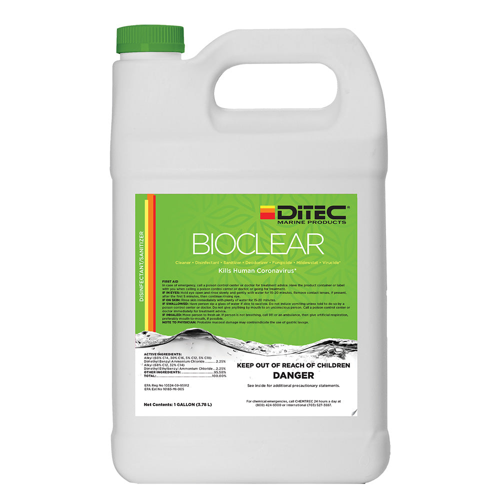 DiTEC Bioclear Disinfectant Gallon 52714M4XO3