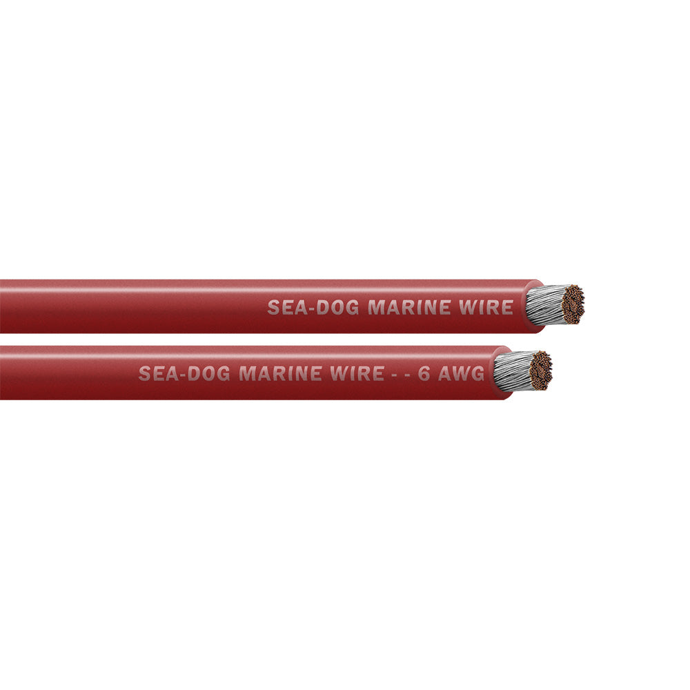 SeaDog 6 AWG Red Battery Cable 50 8006021