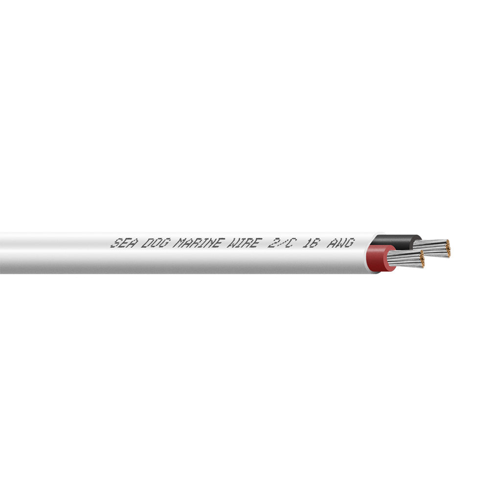 SeaDog 162 AWG Flat Duplex Wire RedBlack 100 8016202