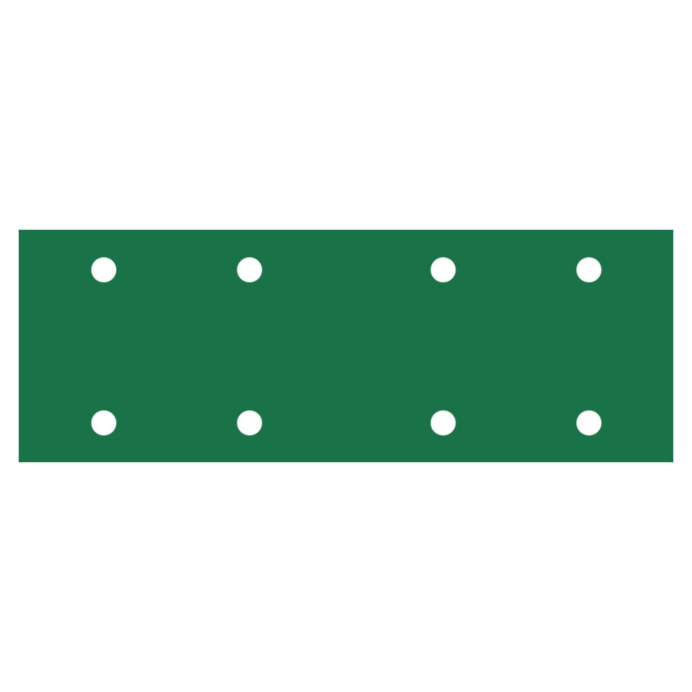 RUPES PROCUT Film Abrasive Sheets 70mm x 200mm 275 x 78 8 Holes P40 Grit Box of 50pcs 945FF040
