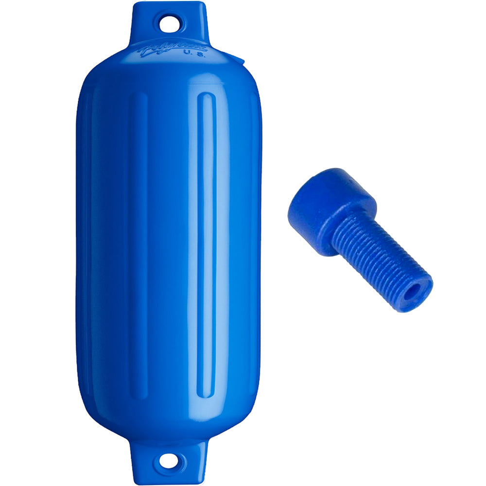 Polyform G5 Twin Eye Fender 88 x 268 Blue wAdapter G5 BLUE WAIR ADAPTER