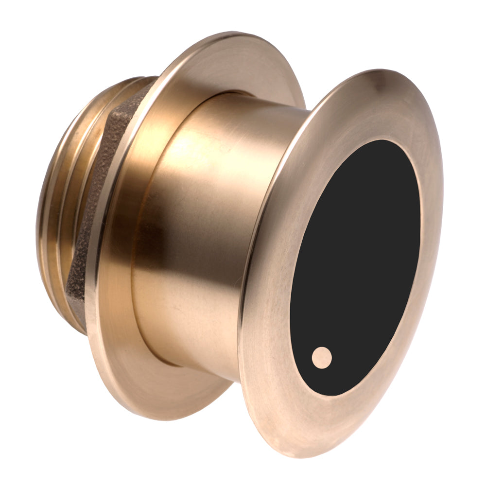 Garmin Bronze Thruhull Wide Beam Transducer wDepth Temp 20 Degree tilt 8pin Airmar B175HW 0101218122