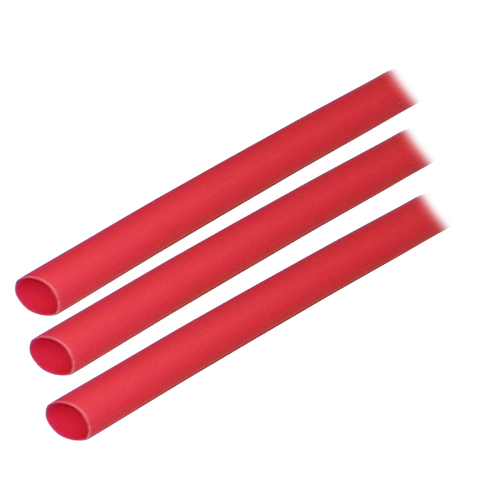 Ancor Adhesive Lined Heat Shrink Tubing ALT 14 x 3 3Pack Red 303603