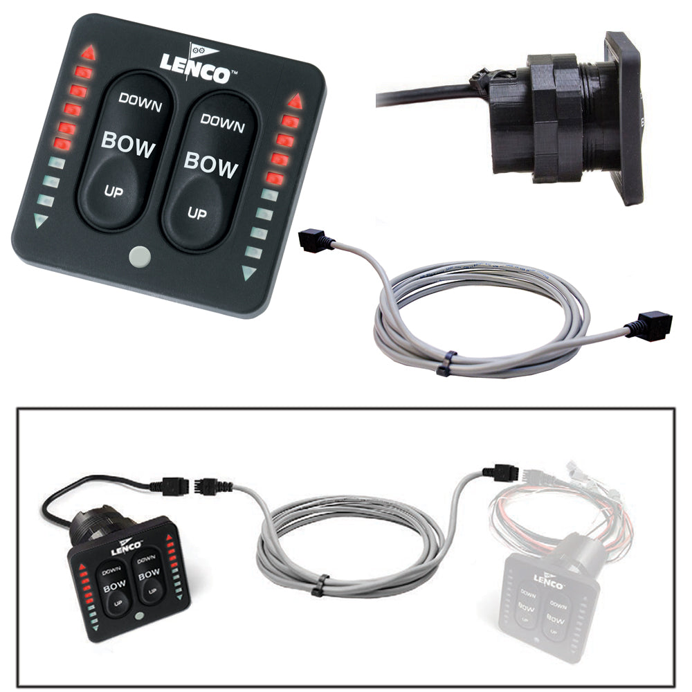 Lenco Flybridge Kit f LED Indicator Key Pad fAllInOne Integrated Tactile Switch 10 11841001