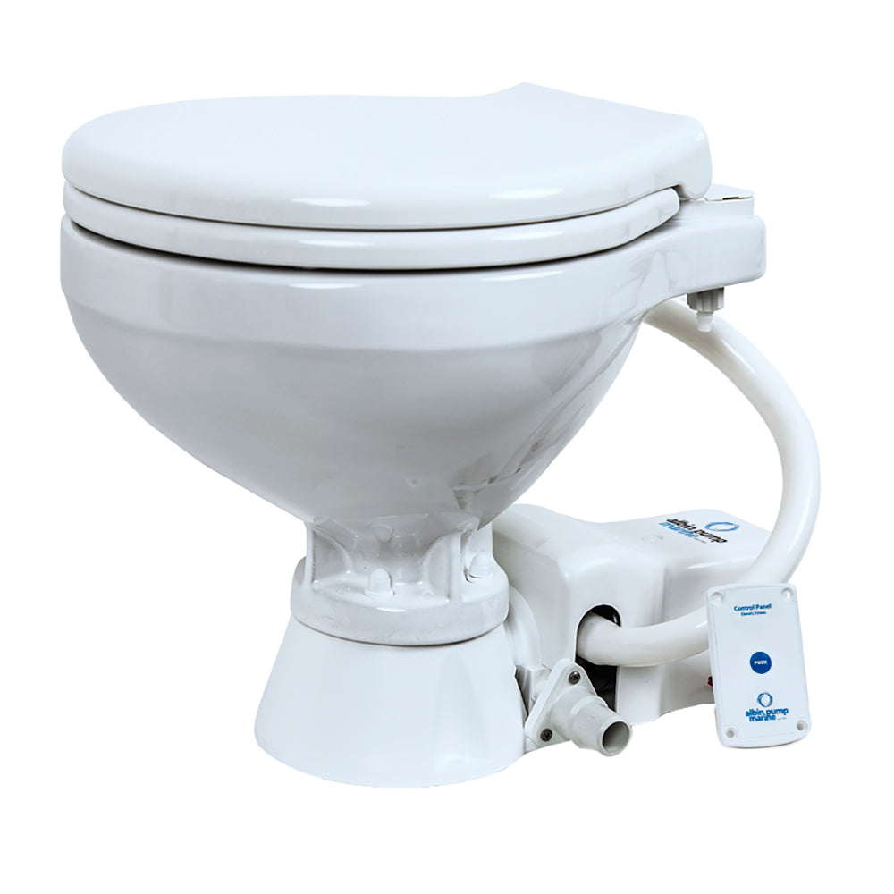 Albin Group Marine Toilet Standard Electric EVO Compact 12V 0702004