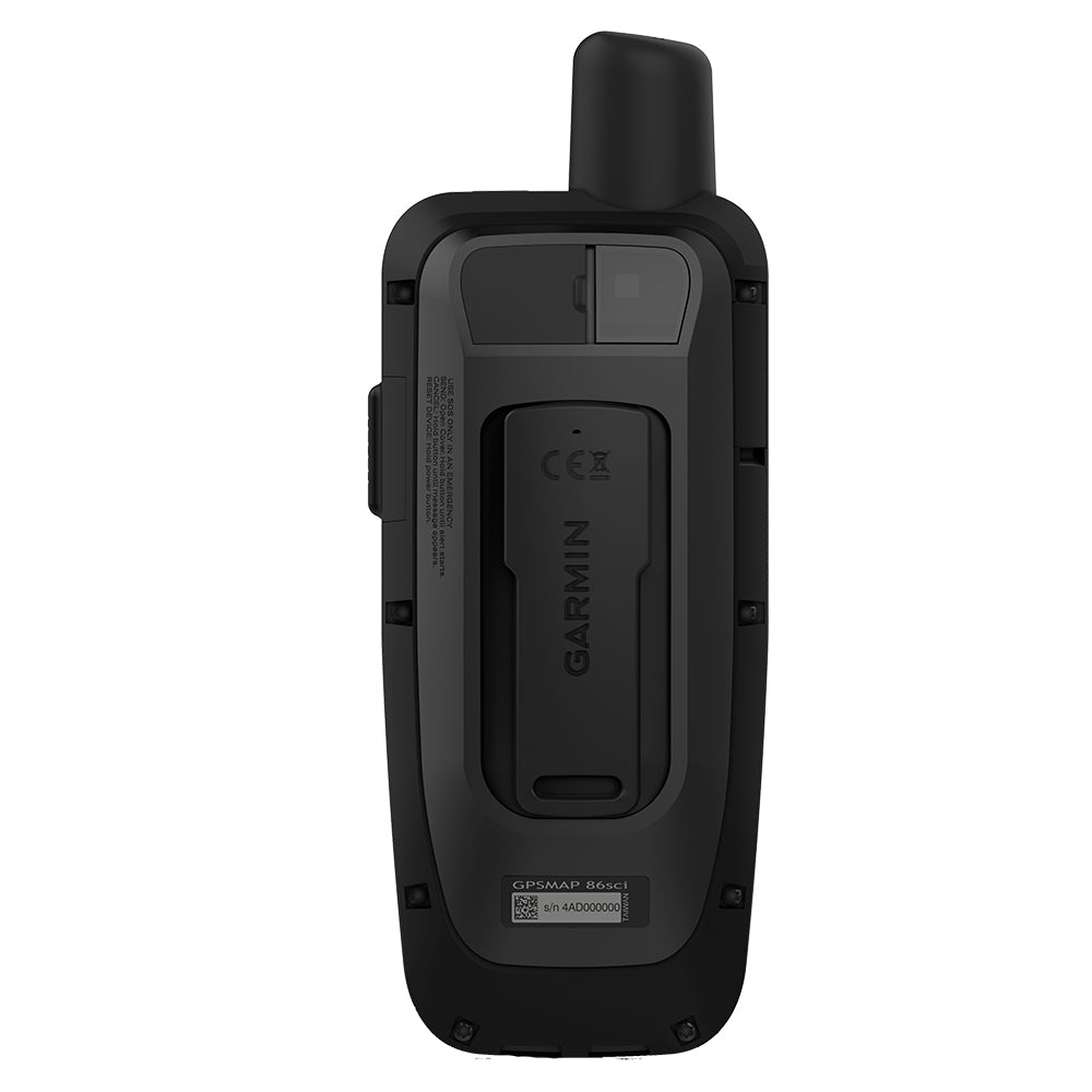 Garmin GPSMAP 86sci Handheld winReach BlueChart g3 Coastal Charts 0100223602