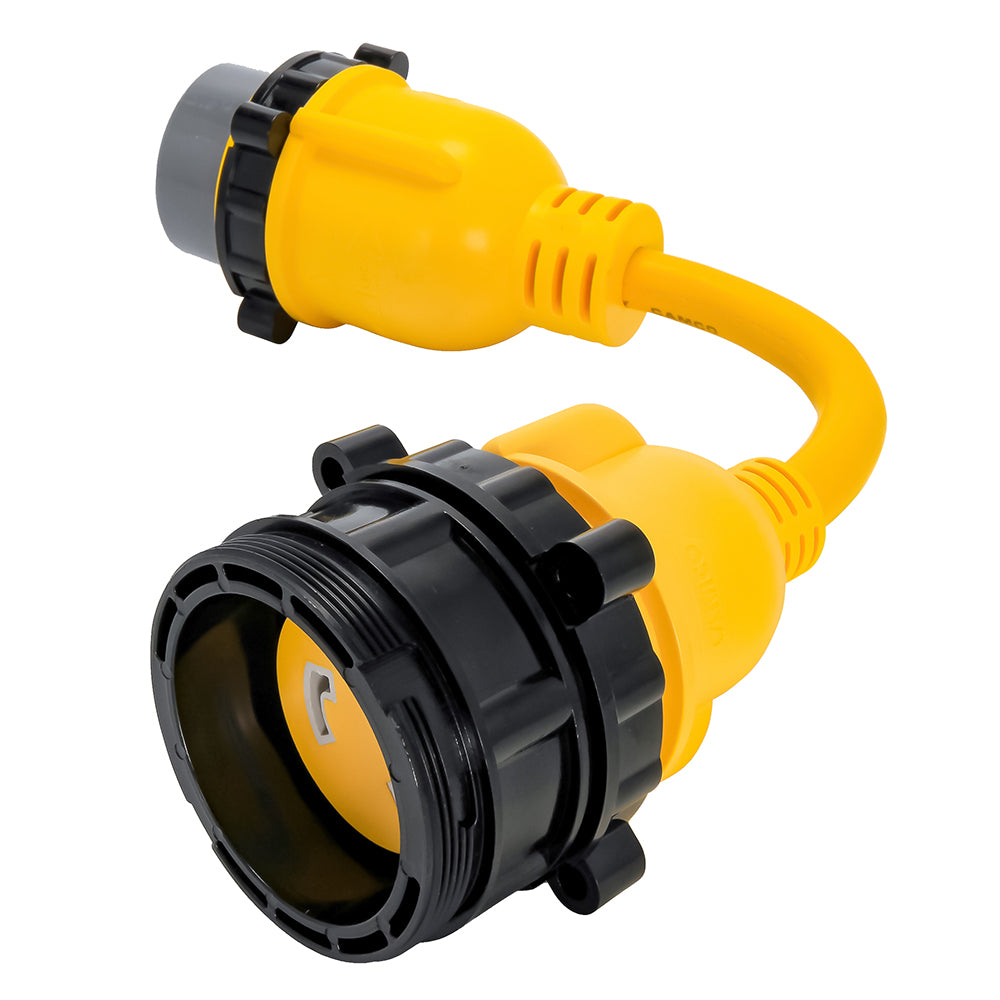 Camco 50AM30AF Power Grip Marine 12 Locking Adapter MLockFLocking Adapter 55625