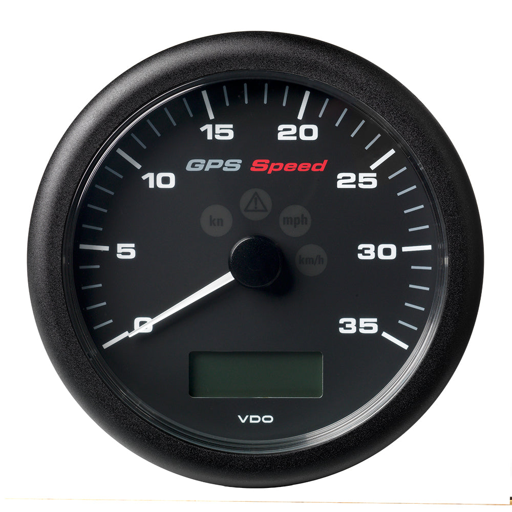 Veratron 414 110MM ViewLine GPS Speedometer 035 KNOTSKMHMPH 8 to 16V Black Dial Bezel A2C59501782