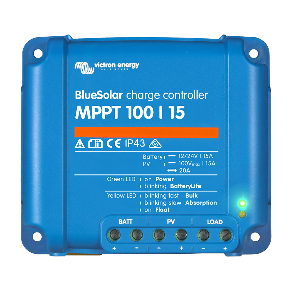 Victron BlueSolar MPPT Charge Controller 100V 15AMP UL Approved SCC010015200R