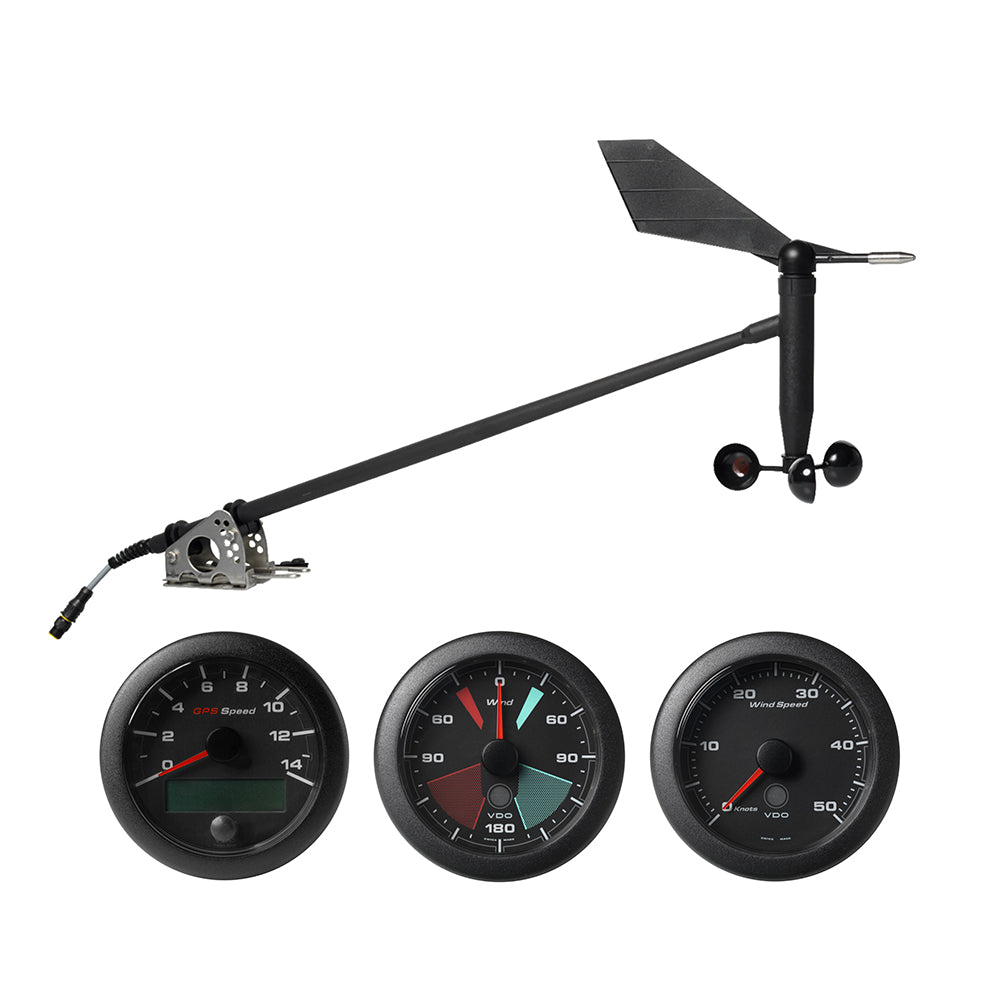 Veratron NMEA 2000 Sailing Kit wOceanLink GPS Speedometer Wind Sensor Wind Angle Wind Speed Gauge A2C3935310001