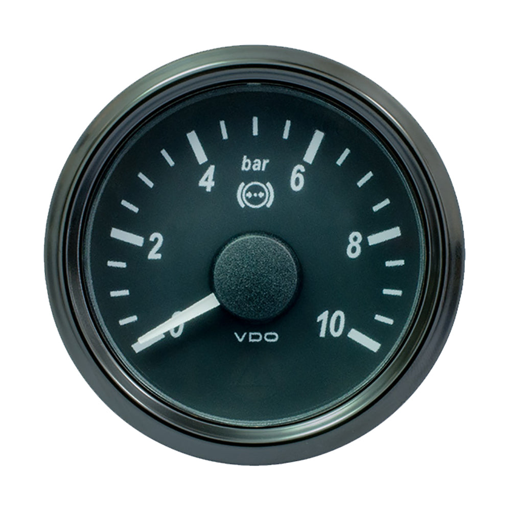 VDO SingleViu 52mm 2116 Brake Pressure Gauge 10 Bar 05V A2C1800340030