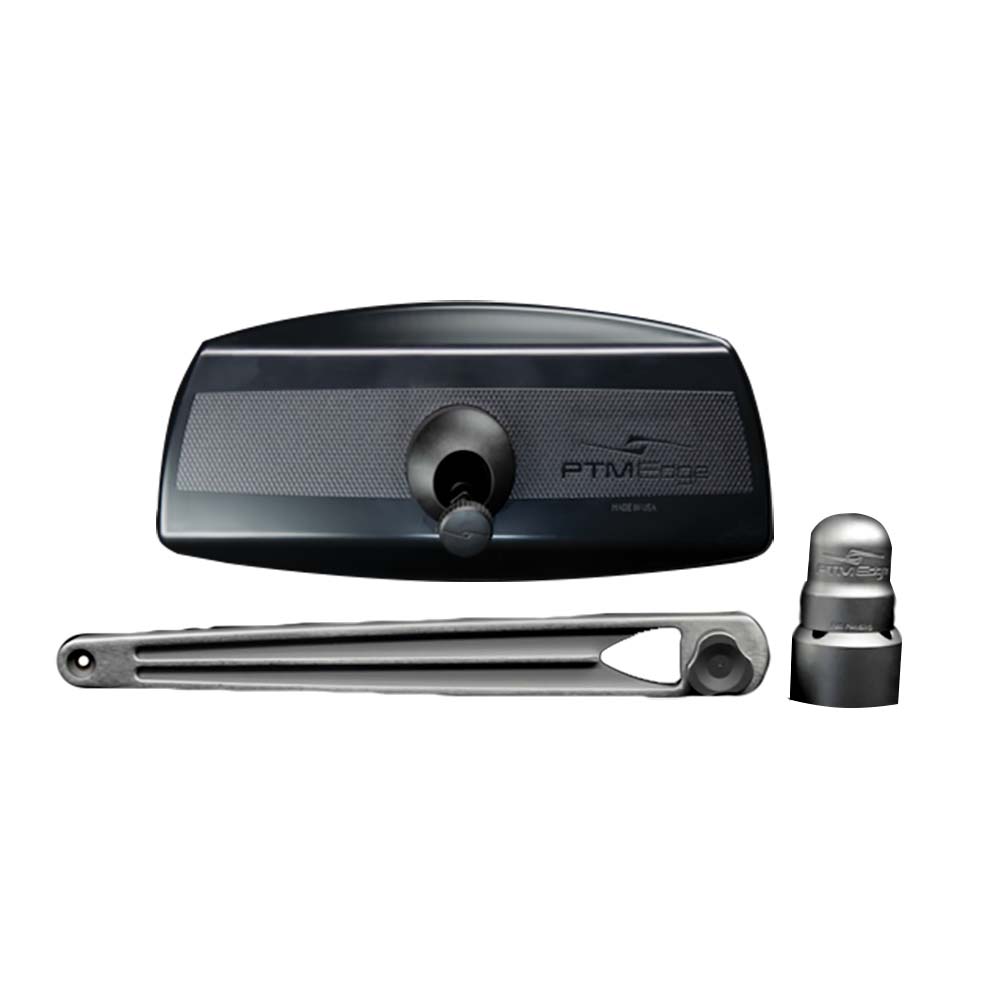 PTM Edge UCX17 PRO Pontoon MirrorBracket Kit Titanium Grey P13157170TEBGR