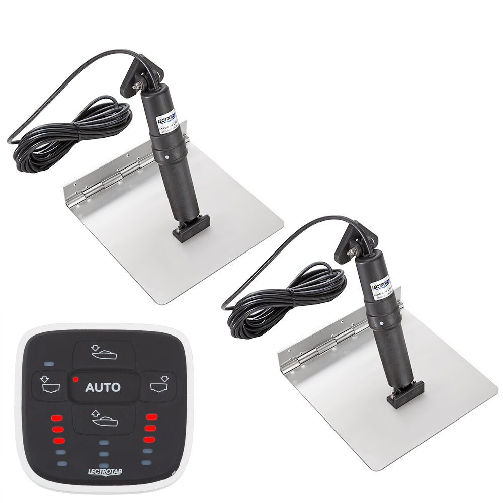 Lectrotab XKA Stainless Steel Trim Tab Kit wALC1 Control 9 x 24 XKASAL9X24