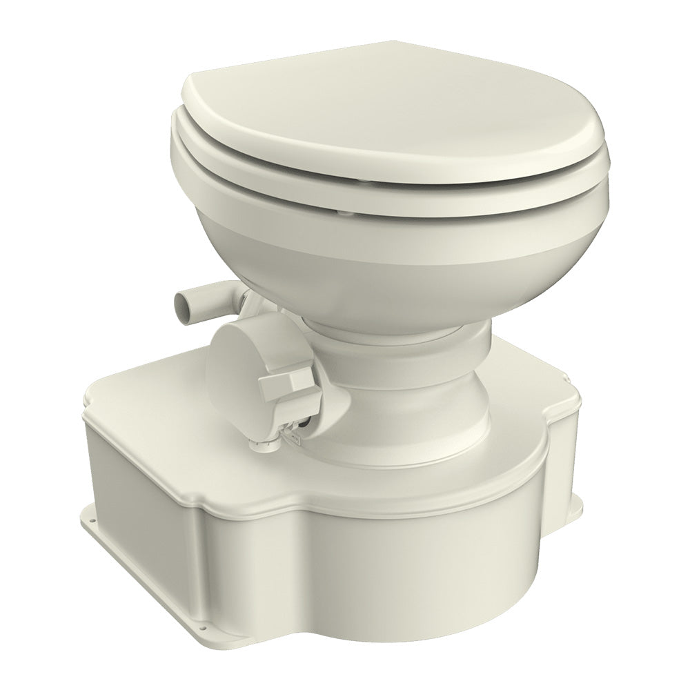 Dometic Bone M65 Marine Gravity Toilet Elongated Seat Size wFoot Pedal 312500003