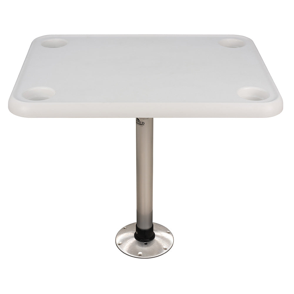 Springfield 16 x 28 Rectangle Table Package White ThreadLock 1690107