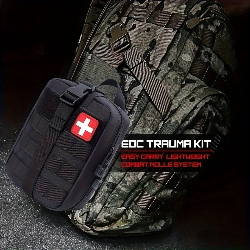 156PCS Home Outdoor Travel First Aid Kit, Camping, Boating, Hunting,