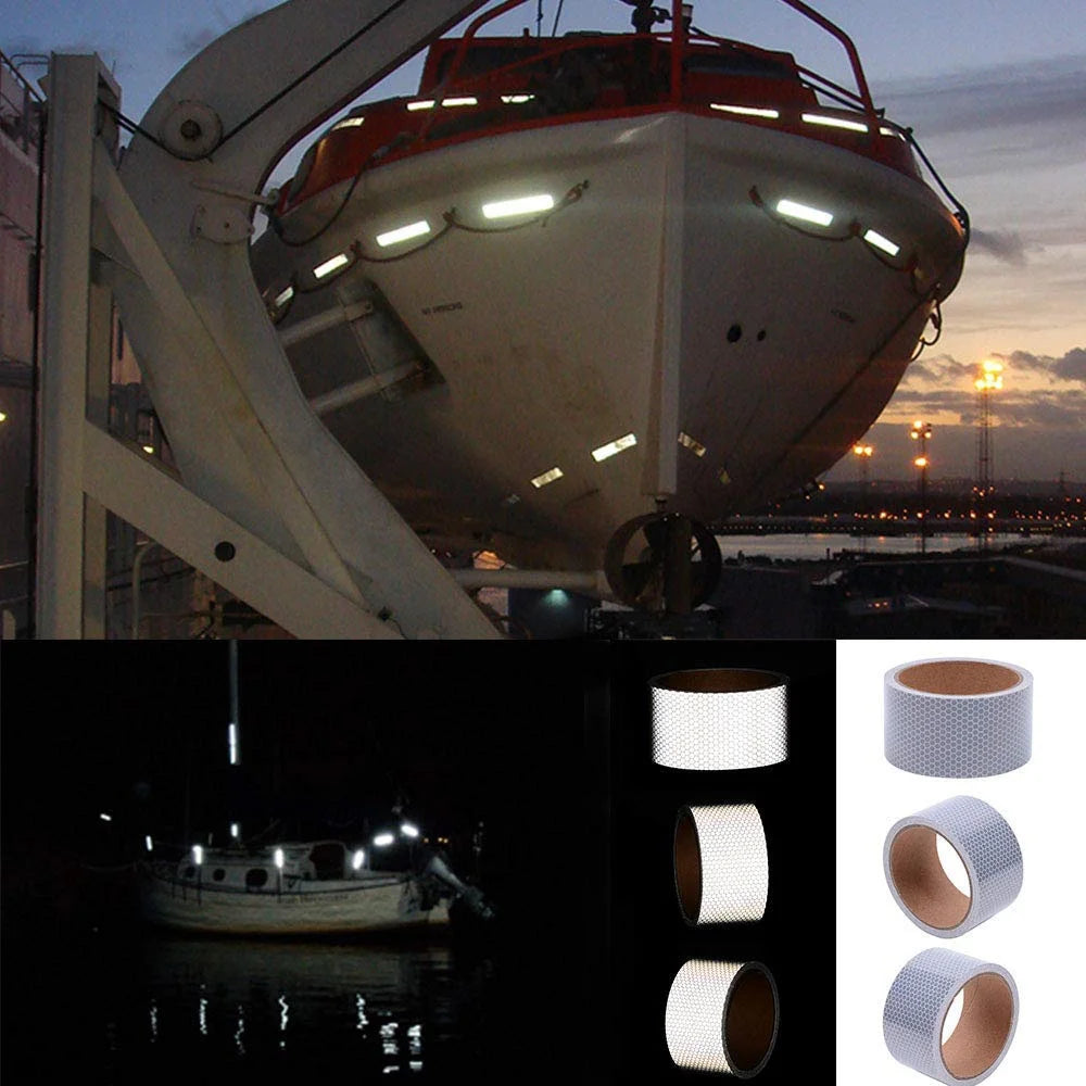5cm*5m High Intensity Reflective Solas Grade Tape Waterproof