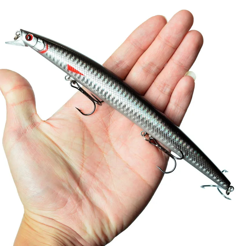 3/5/8 Pcs of Random Fishing Lure Set High Quality Swimming Bait Minnow