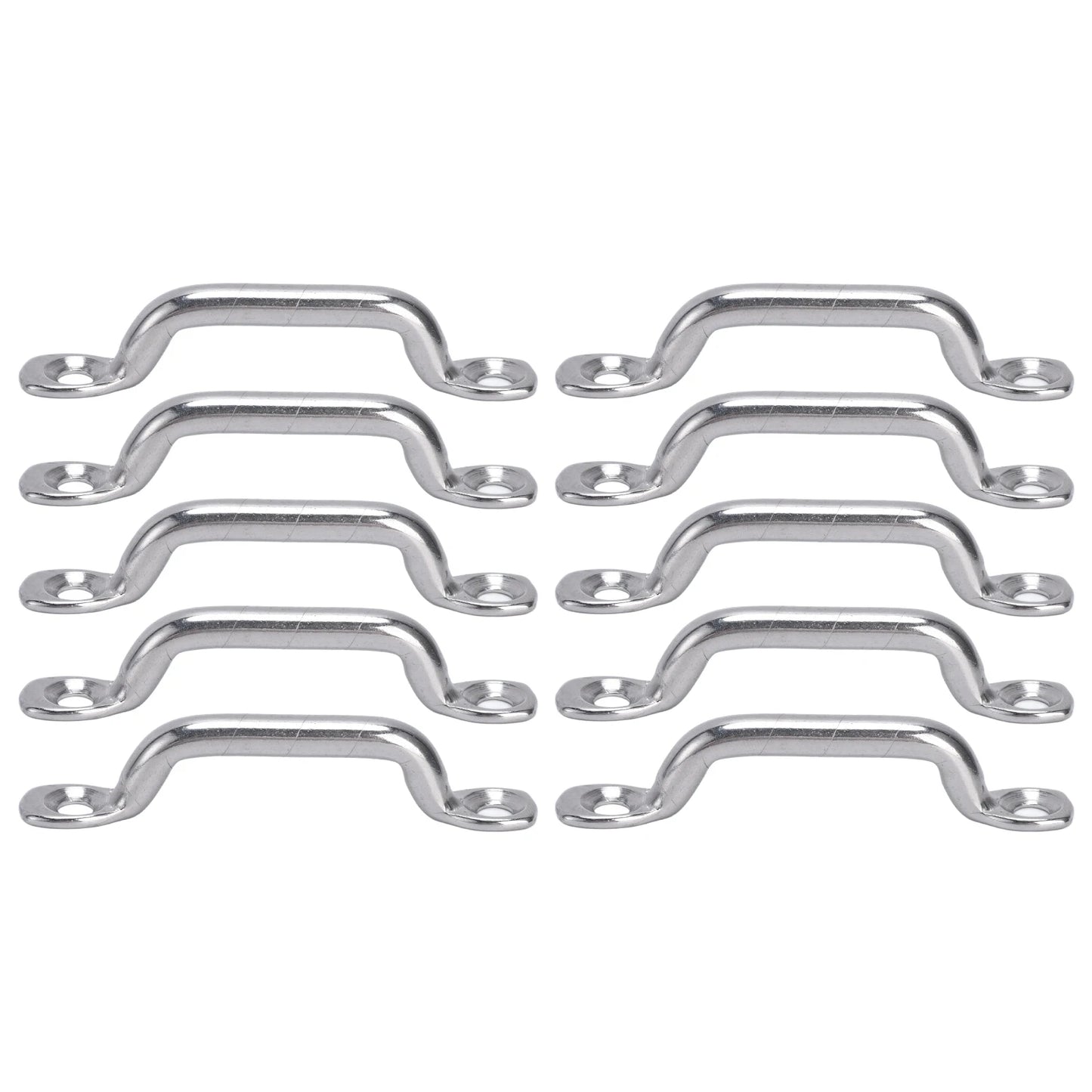 Boat Top Pad Eye Deck Loop Tie Down 316 Stainless Steel Set Kit for