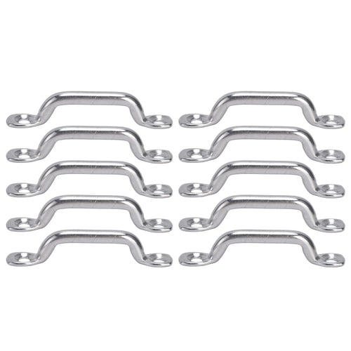 Boat Top Pad Eye Deck Loop Tie Down 316 Stainless Steel Set Kit for
