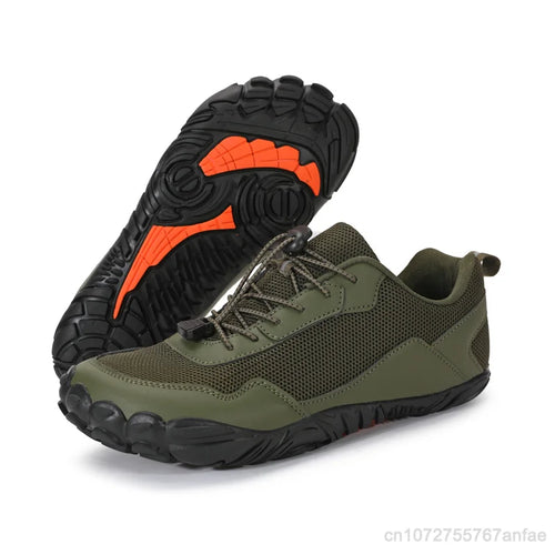Men's Minimalist Trail Running Barefoot Shoes Wide Toe Box Zero Drop