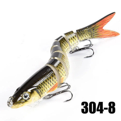 Fishing Lures Multi Jointed Swimbait Crank Bait Slow Sinking Bionic