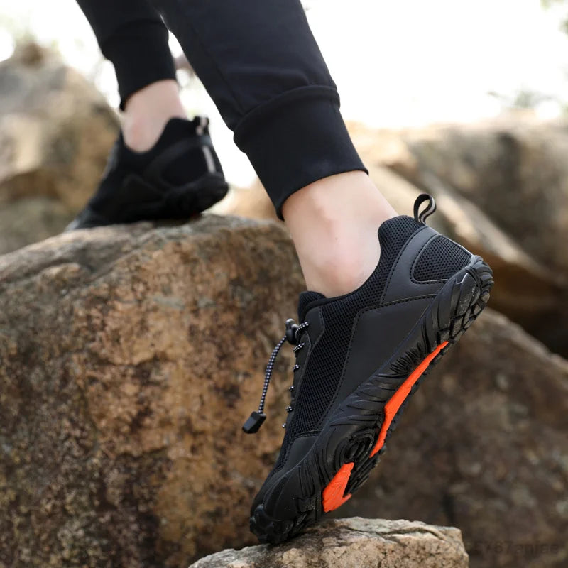 Men's Minimalist Trail Running Barefoot Shoes Wide Toe Box Zero Drop