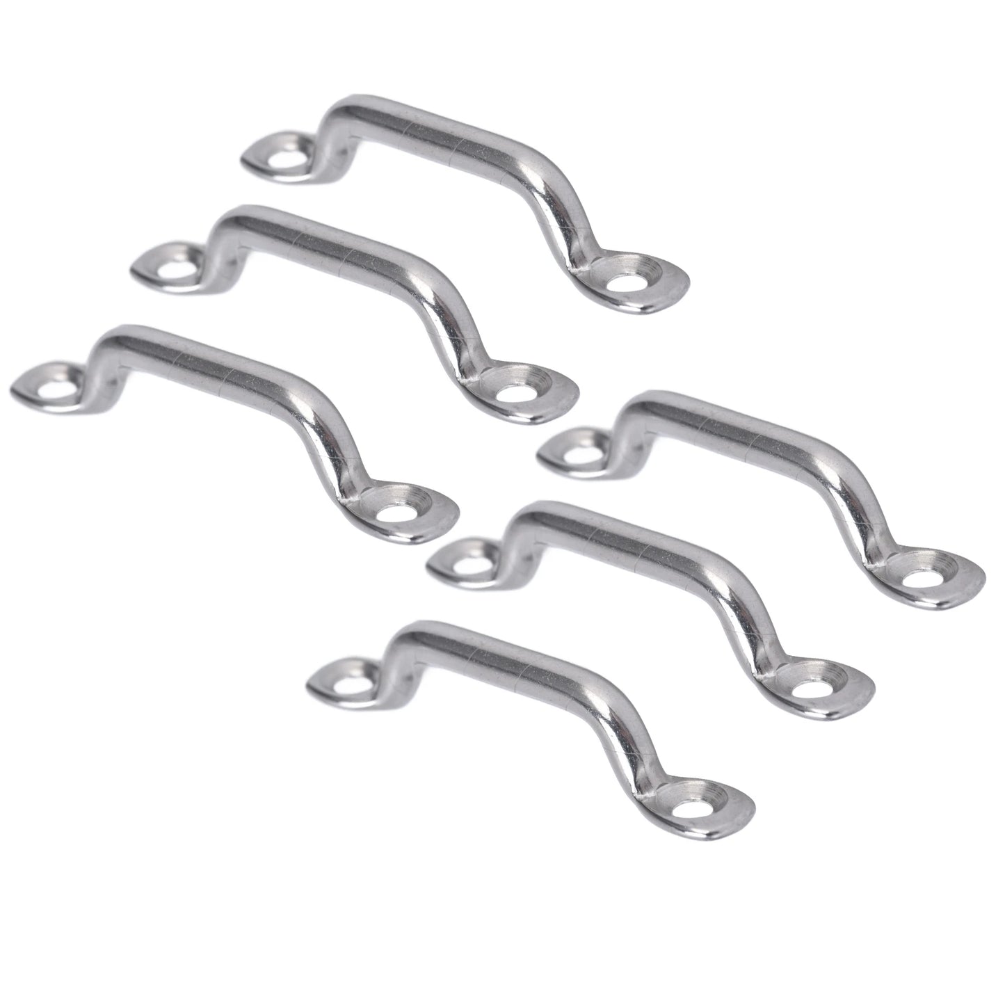 Boat Top Pad Eye Deck Loop Tie Down 316 Stainless Steel Set Kit for