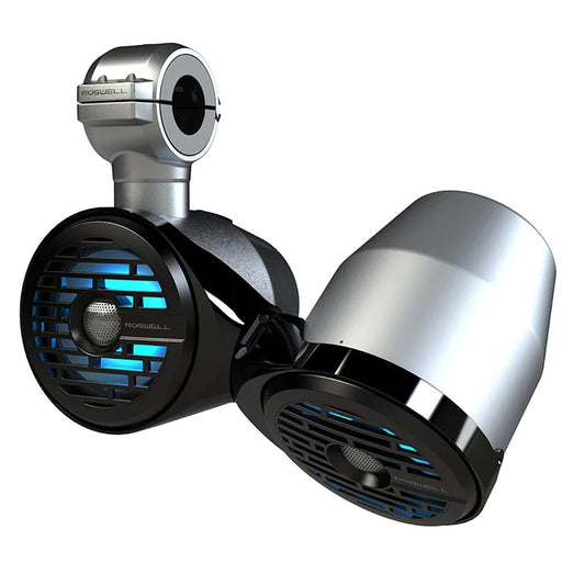 Roswell R1 65 x 65 Vamp Spin Tower Speakers  Black  160W RMS  320W Peak Power C9201821