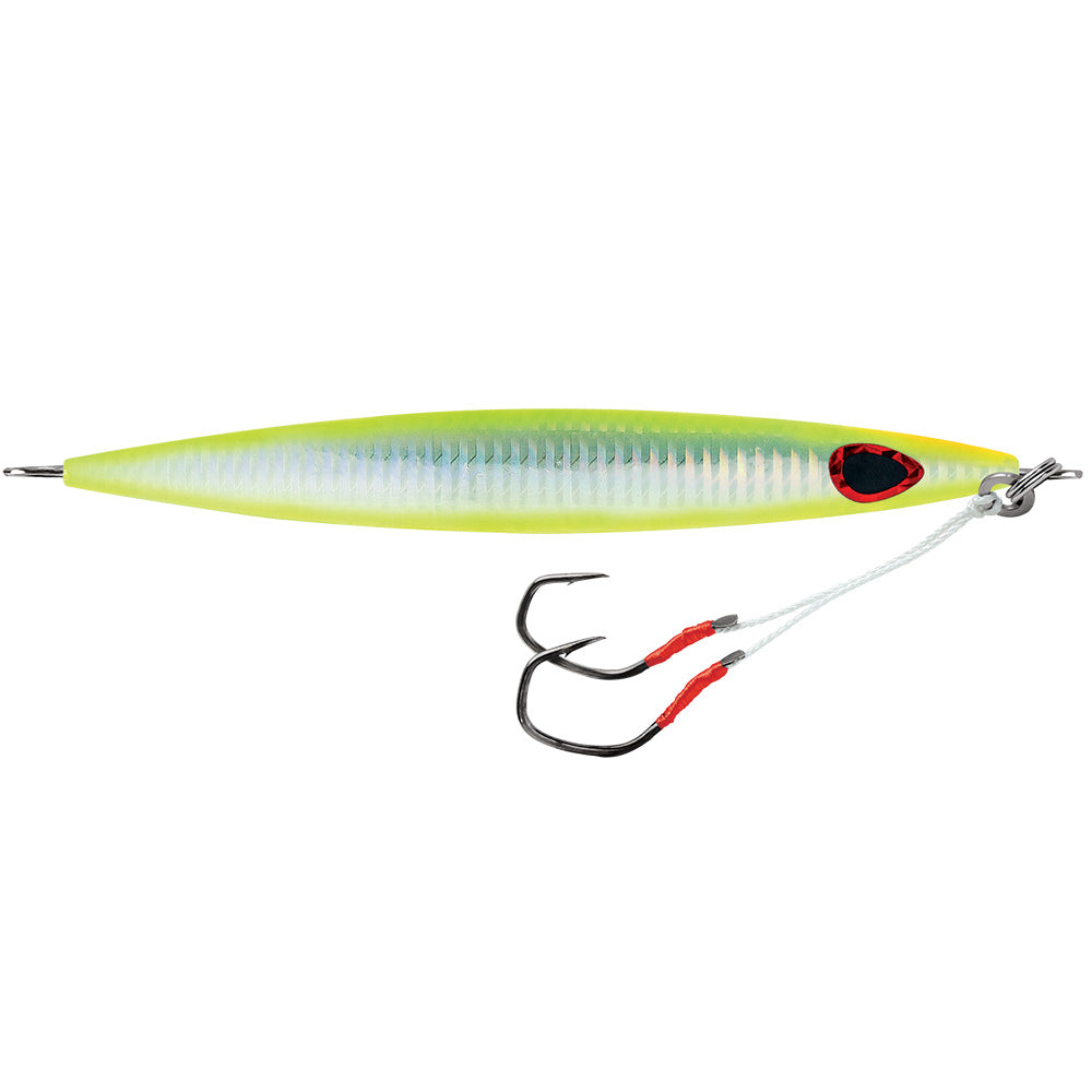 Williamson Kensaki 120 Jig  525  425oz  UV Chartreuse Glow Zebra KSJ120UVCGZ