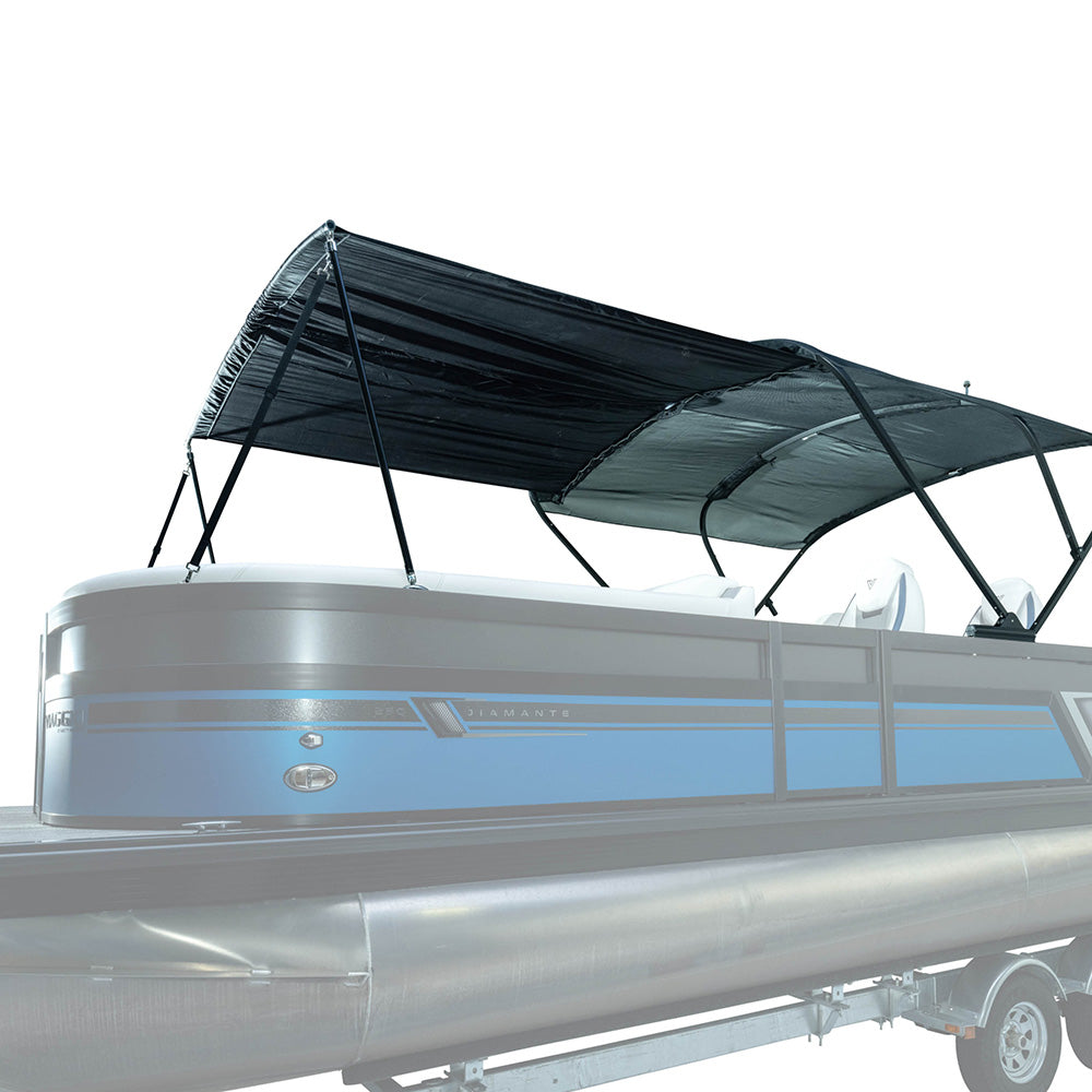 SureShade Bimini Extension fPower Bimini  6 Black Hardware wBlack Canvas 2022002187