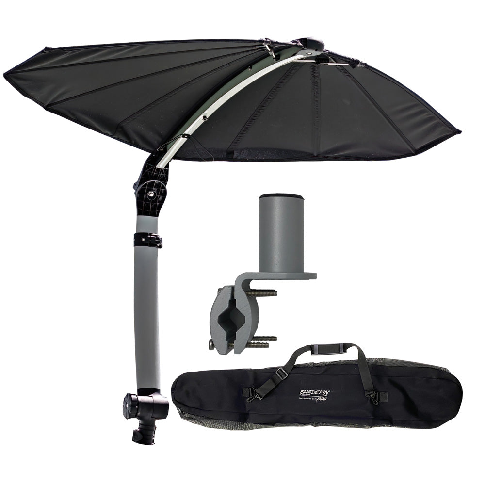 TACO ShadeFin Mini wBlack Fabric  Bag  Square Rail Mount Kit T1040006