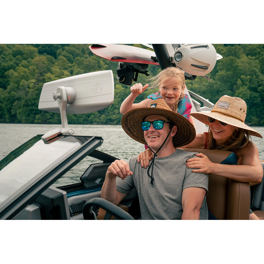 PTM Edge VR140 Elite Mirror  6 x 20  140 Degree View  Grey P12848100TEBGR