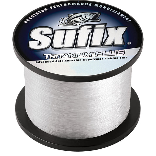 Sufix Tritanum Plus  40lb  Clear  1485 yds 696240