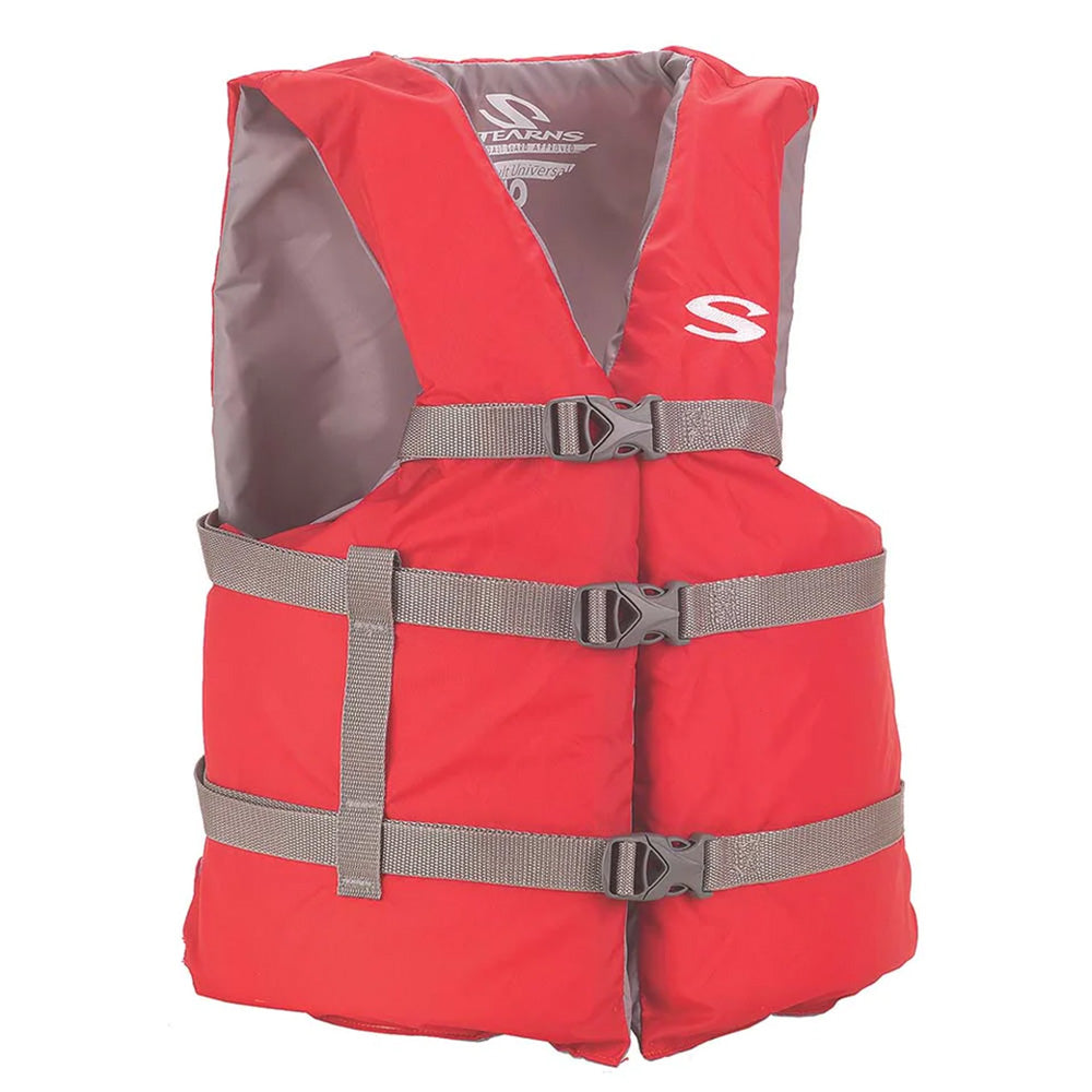 Stearns PFD 2001 Adult Boat Oversized Red Display fAdults 2158932