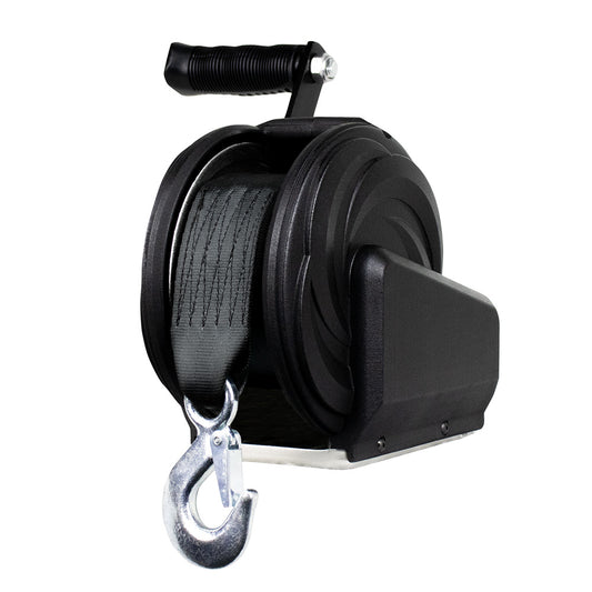 Powerwinch Select Series Winch 1000lb 8 Crank Arm  Carbon Black 21400W10008BR