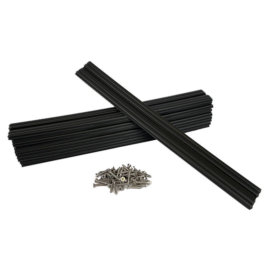 Caliber Marine Slides 15x15 Black 10Pack 23030