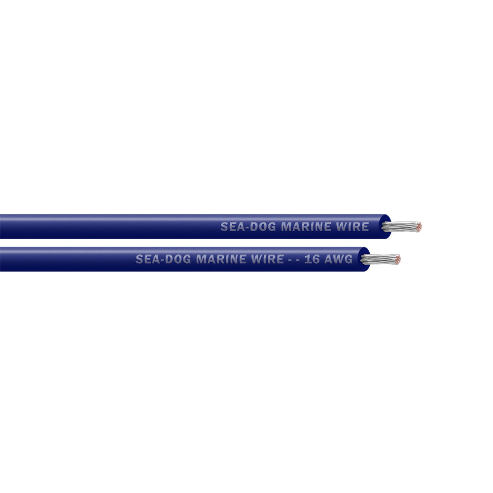 SeaDog 16 AWG Dark Blue Primary Wire  500 8016067