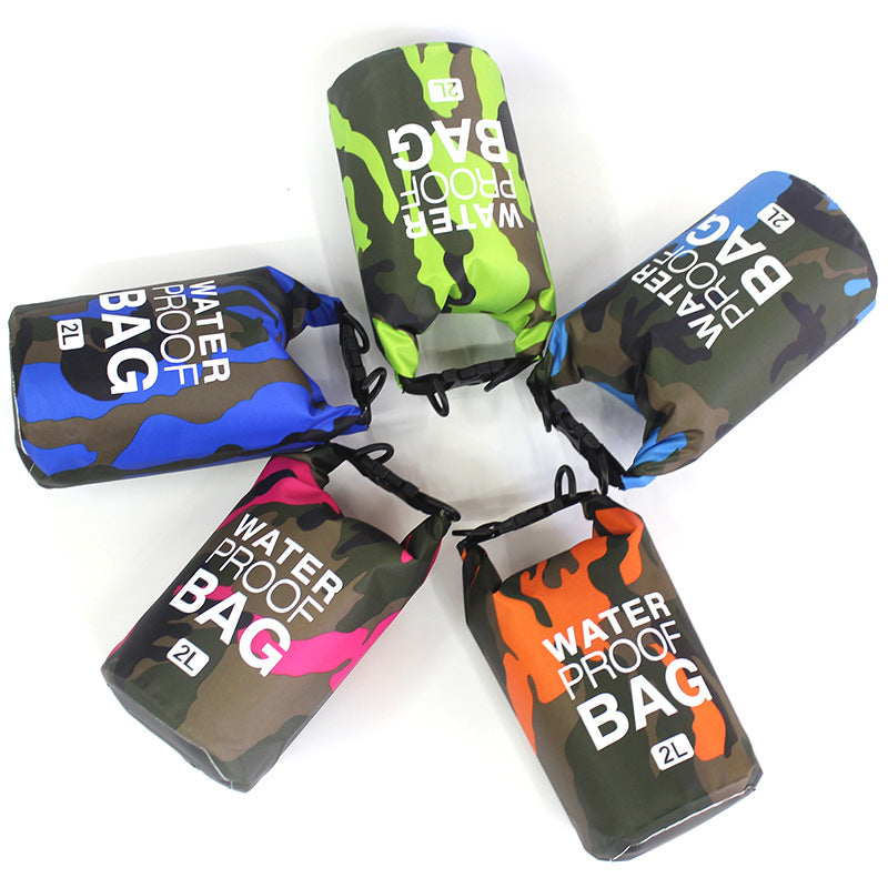 30l Waterproof Swimming Bag Dry Sack Camouflage Colors Fishing Boating
