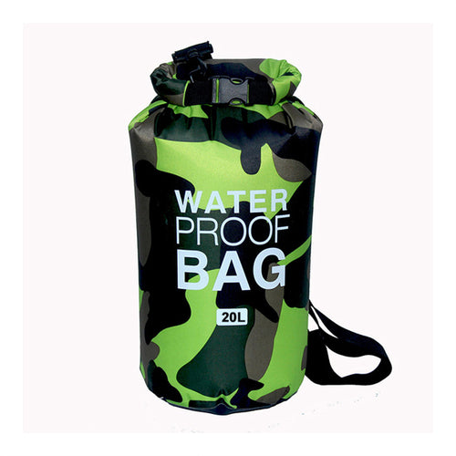 30l Waterproof Swimming Bag Dry Sack Camouflage Colors Fishing Boating