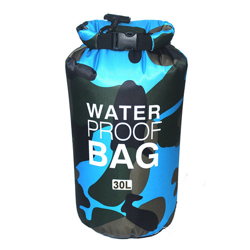 30l Waterproof Swimming Bag Dry Sack Camouflage Colors Fishing Boating